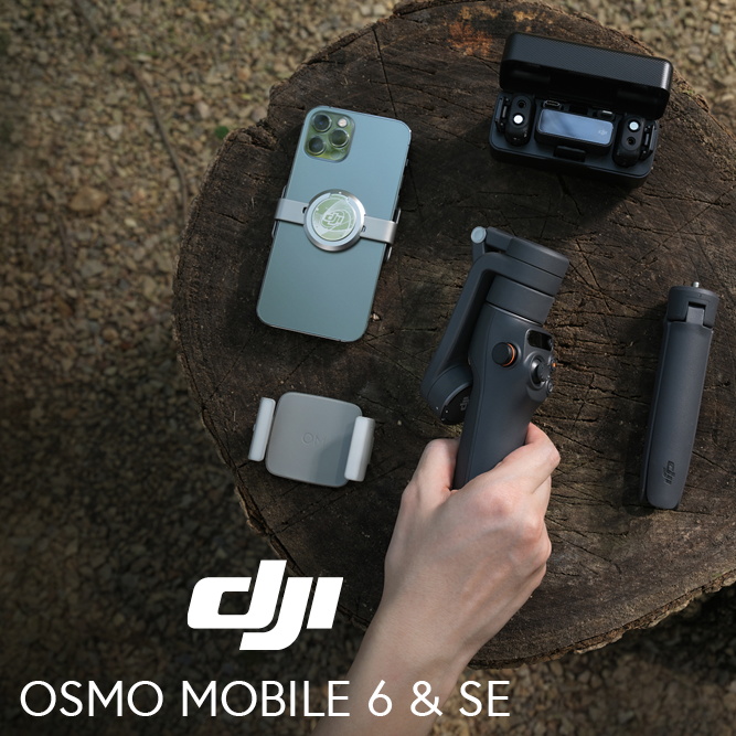 DJI stellt die neue Osmo Mobile 6 & SE vor.