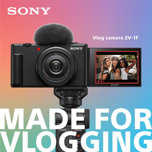 Sony Vlog-Kamera ZV-1F Made for Vlogging