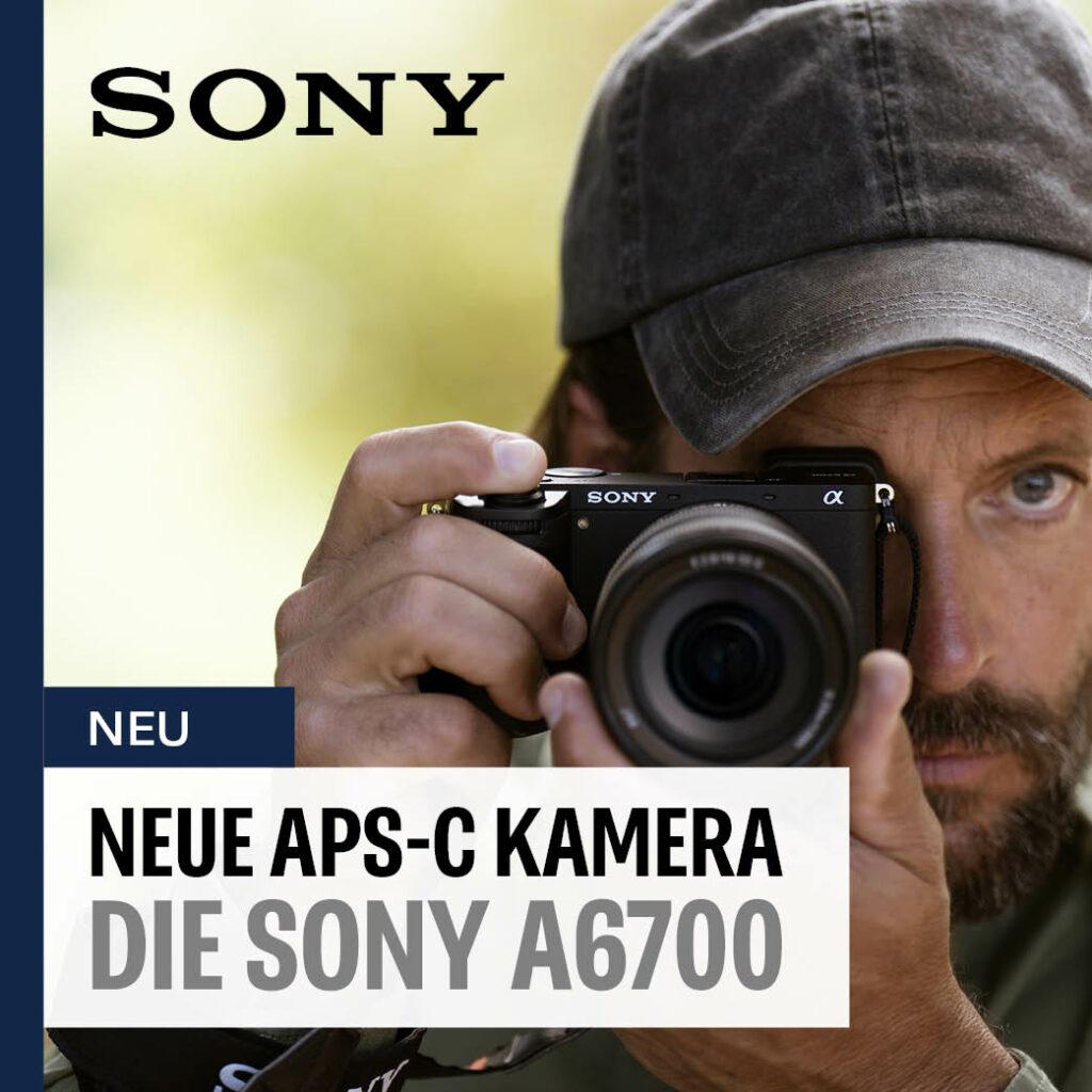Sony stellt die neue Alpha 6700 und ein neues Teleobjektiv vor.
