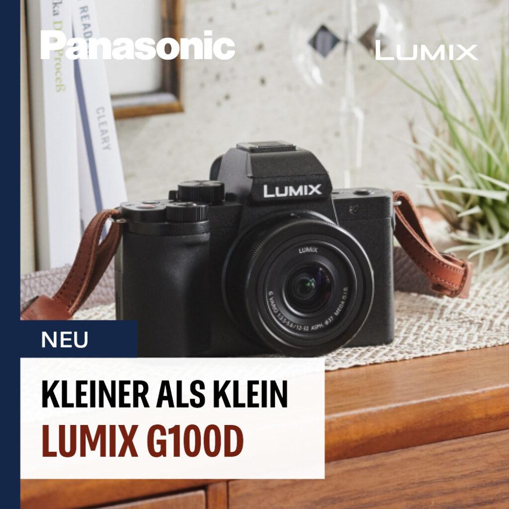 Panasonic stellt die neue Panasonic Lumix G100D