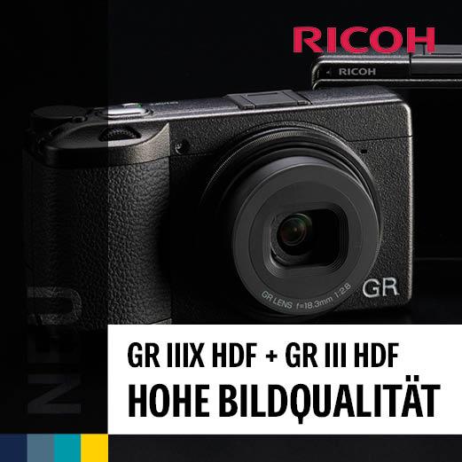 Eingebauter Highlight Diffusion Filter - Ricoh GRIIIx HDF / GRIII HDF